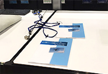e-ラーニング専用テキストも合わせて展示