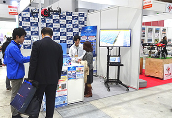 当社ブースの様子